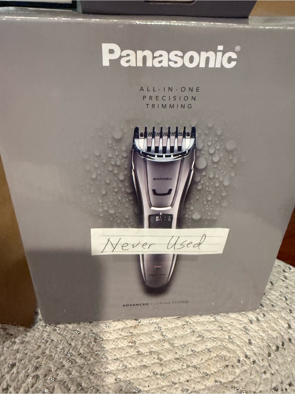 Panasonic All-In-One Precision Trimmer - Silver, Black